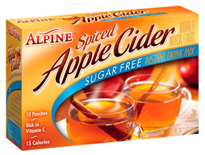 Alpine® Sugar Free Spiced Apple Cider Mix